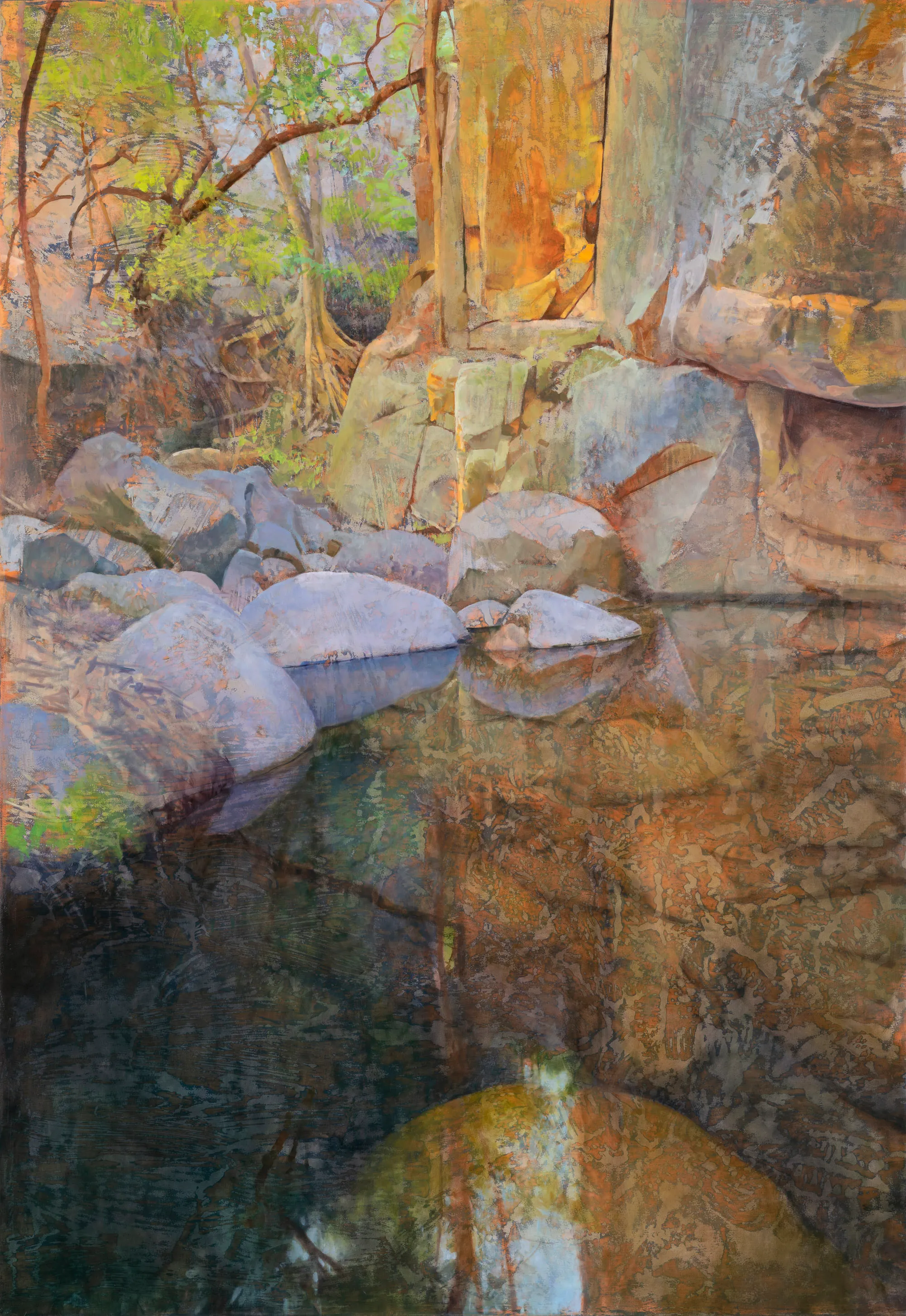 Mickey's Creek, Carnarvon Gorge 2022 153x106